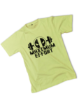 Graphic Tee Shirt for Men's light yellow