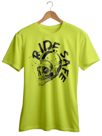 Graphic Tee Shirt for Men's ride safe