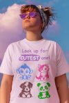 Look up for Cutest Graphic premium t shirt for girls