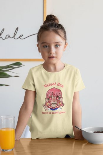 Valvet Bee Graphic T for Girls