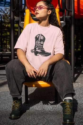 Long Shoe graphic T shirt for Girl