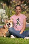 Cute Dog Graphic T Shirt premium Quality