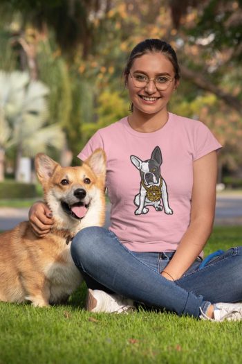 Cute Dog Graphic T Shirt premium Quality
